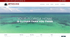 Desktop Screenshot of optiononerealty.net